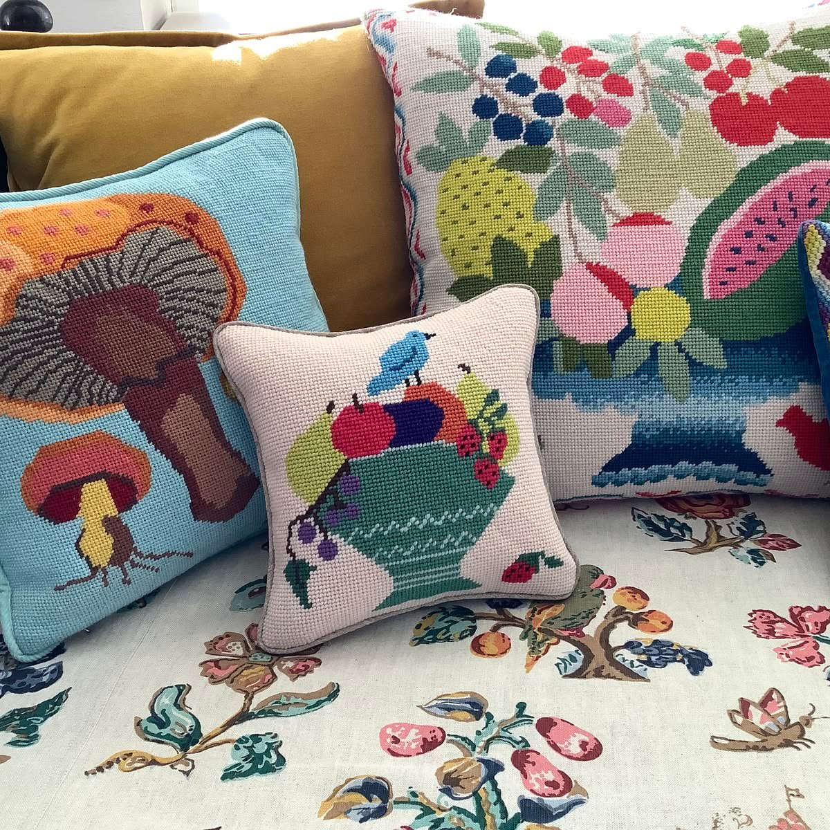 Needlepoint Pillow Kits