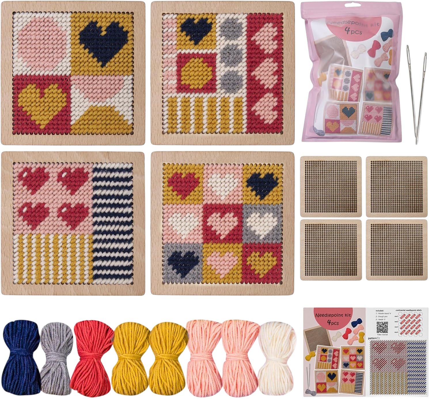 Needlepoint Coaster Kits